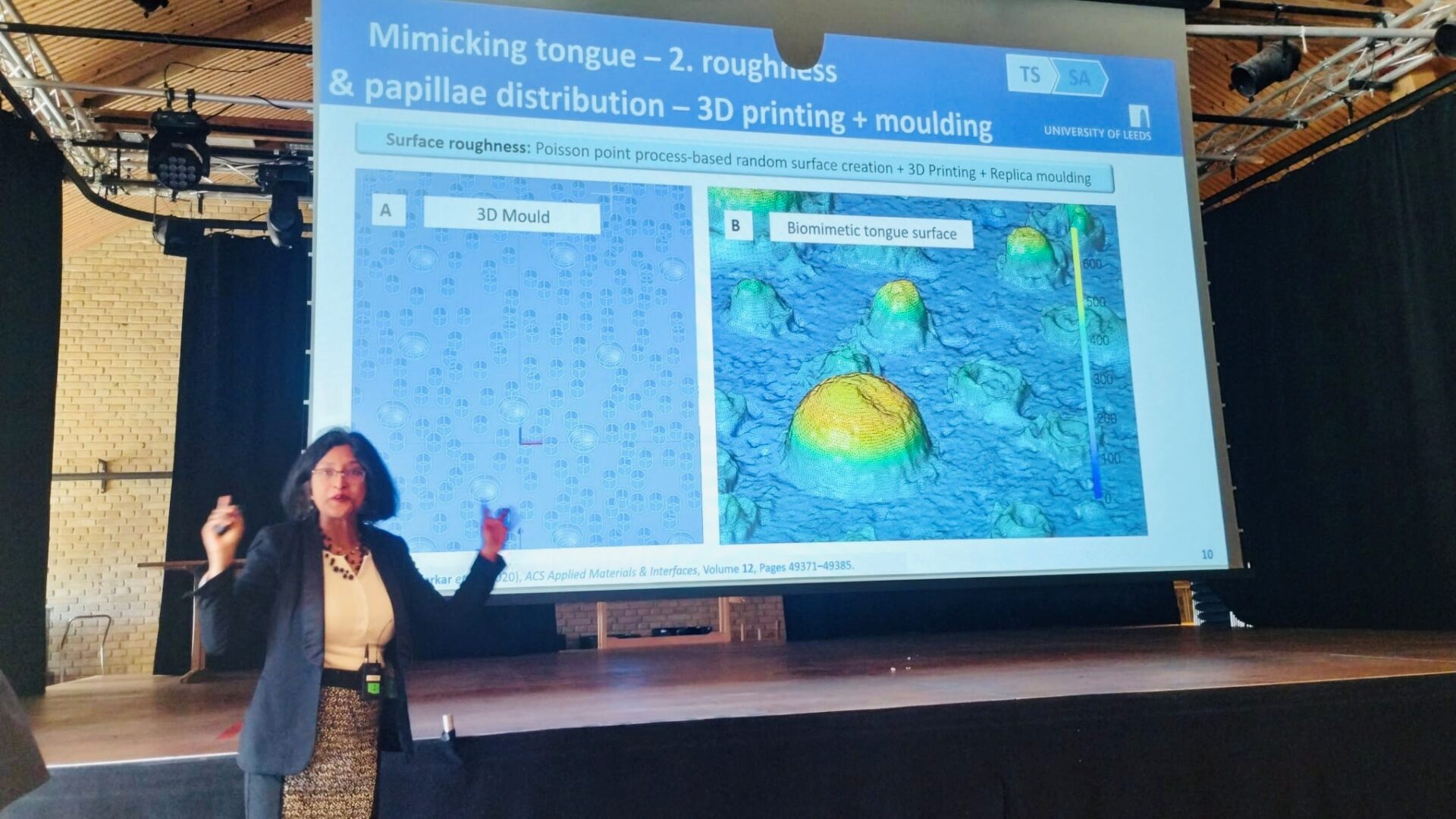 Prof. Anwesha Sarkar gave a keynote speech at the 32nd Nordic Rheology Conference at Aarhus, Denmark